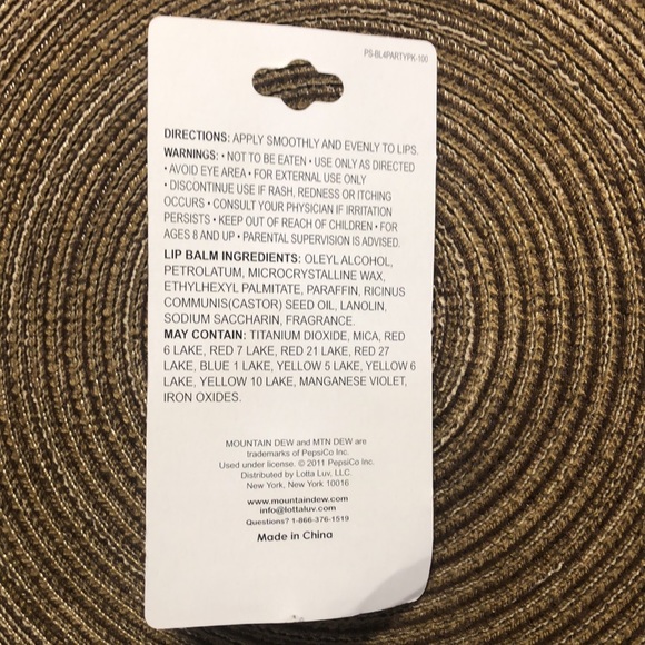 Mtn Dew Lip Balm - Picture 2 of 2